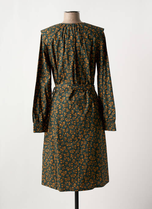 Rochie scurtă verde CYRILLUS femeie