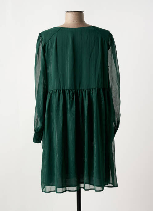 Rochie scurtă verde CYRILLUS femeie