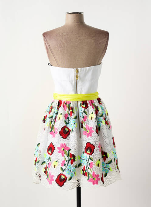 Rochie scurtă alb MANOUSH femeie