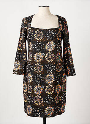 Rochie scurtă mâneci lungi mâneci lungi negru GALLIANO femeie