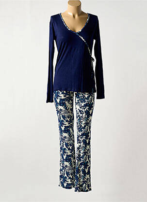 Pijama albastru DANIEL HECHTER femeie