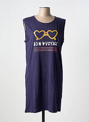 Cămașă de noapte albastru MELISSA BROWN femeie