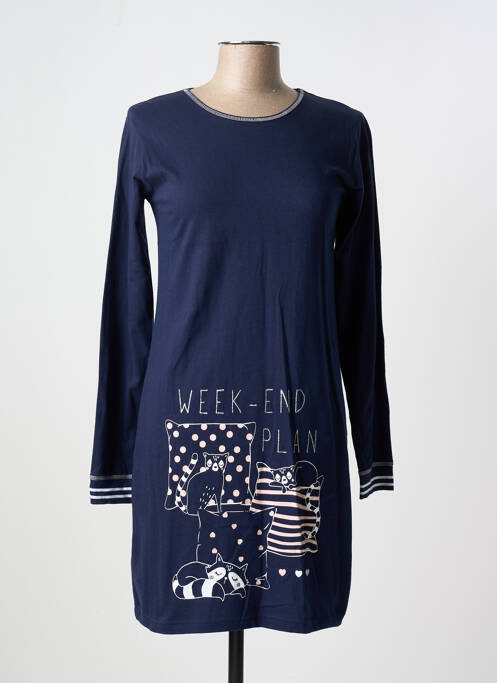 Cămașă de noapte albastru MELISSA BROWN femeie