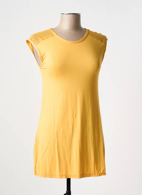 Pijama mâneci scurte portocaliu LILI & ZOÉ femme