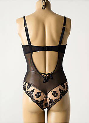 Body de lenjerie elasticitate negru VALEGE femeie