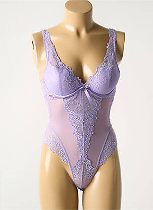 Body de lenjerie violet VALEGE femeie