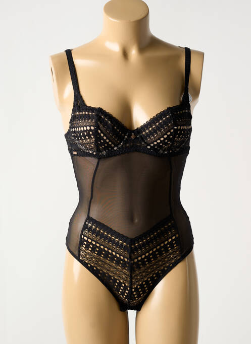 Body de lenjerie negru VALEGE femeie