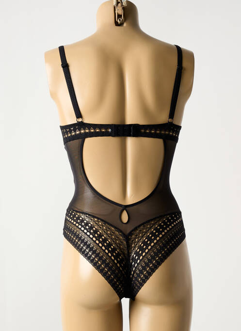 Body de lenjerie negru VALEGE femeie