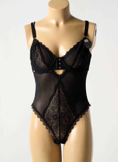 Body de lenjerie negru ESCORT femeie