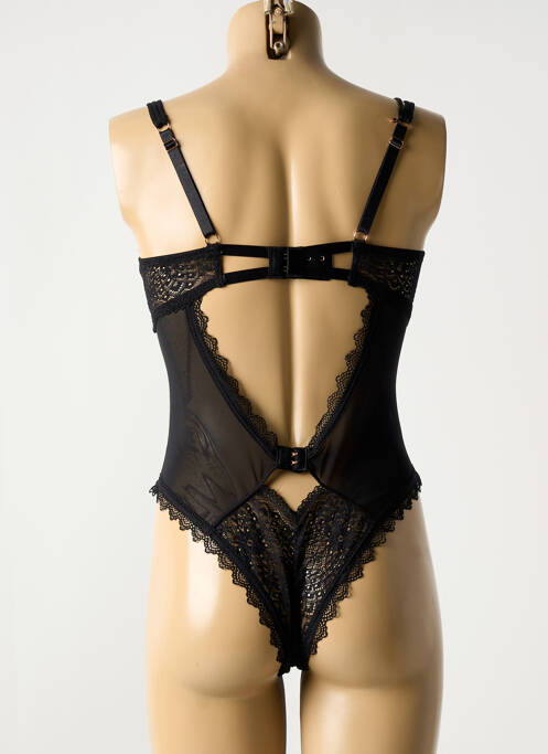 Body de lenjerie negru ESCORT femeie