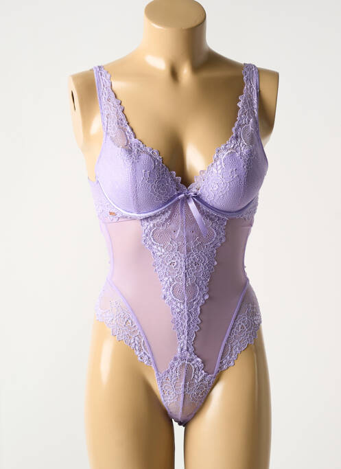 Body de lenjerie violet VALEGE femeie