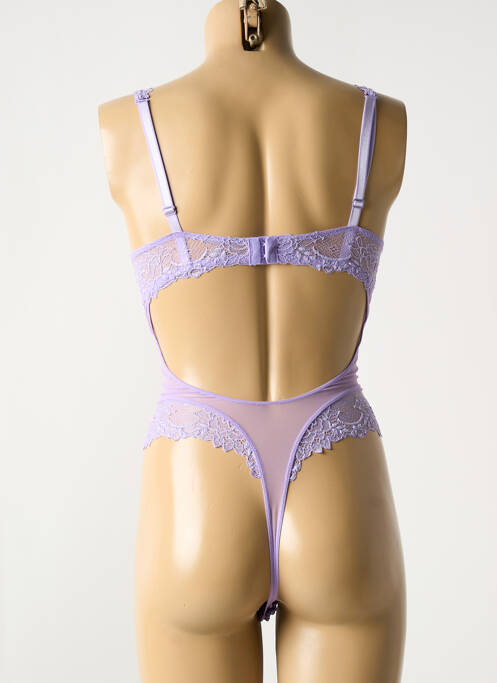 Body de lenjerie violet VALEGE femeie