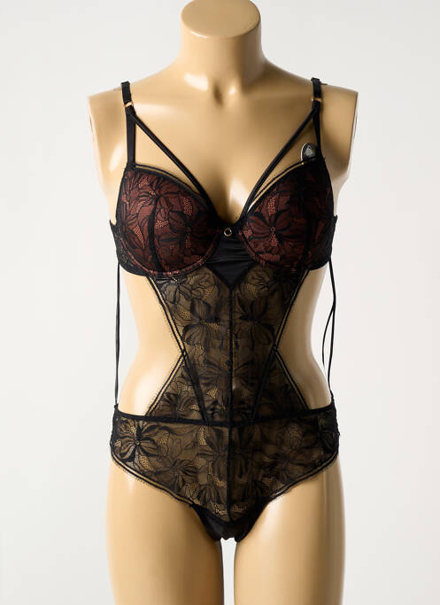 Body de lenjerie negru POMM'POIRE femeie