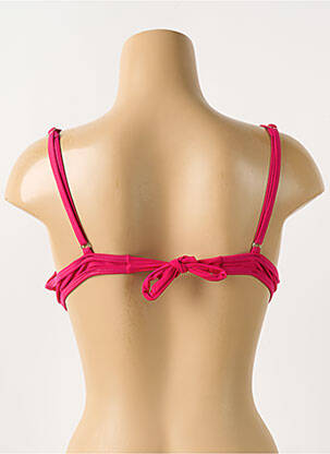Sutien de costum de baie elasticitate top sutien modelat roz VIOLETTA femeie