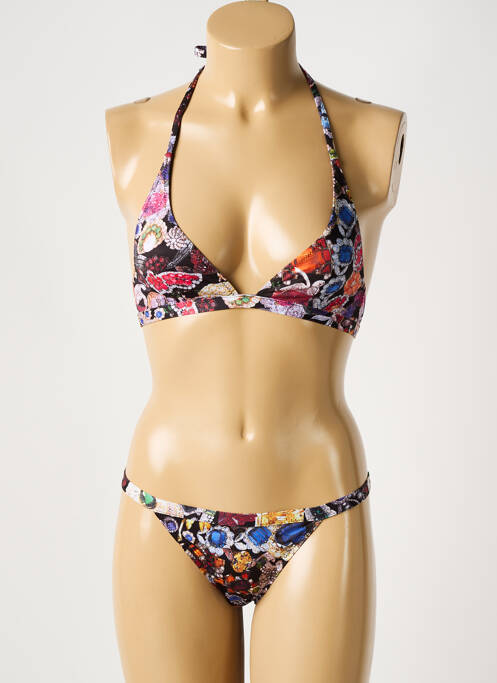 Costum de baie din două piese negru GALLIANO femeie