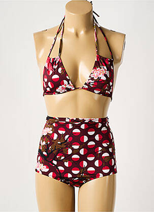 Costum de baie din două piese violet LAURA URBINATI femeie