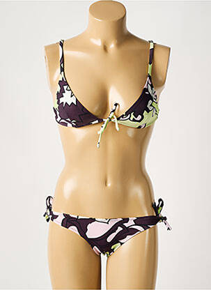 Costum de baie din două piese verde LAURA URBINATI femeie