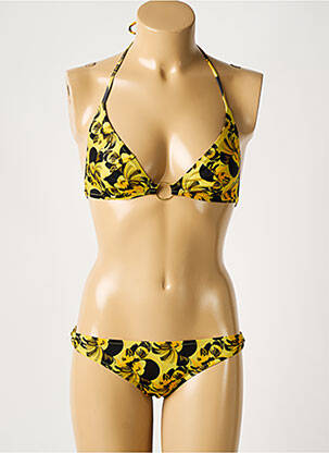 Costum de baie din două piese galben LAURA URBINATI femeie