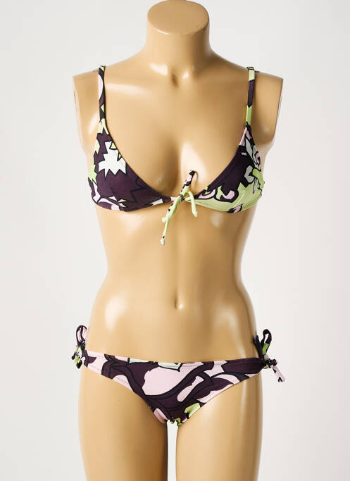 Costum de baie din două piese verde LAURA URBINATI femeie