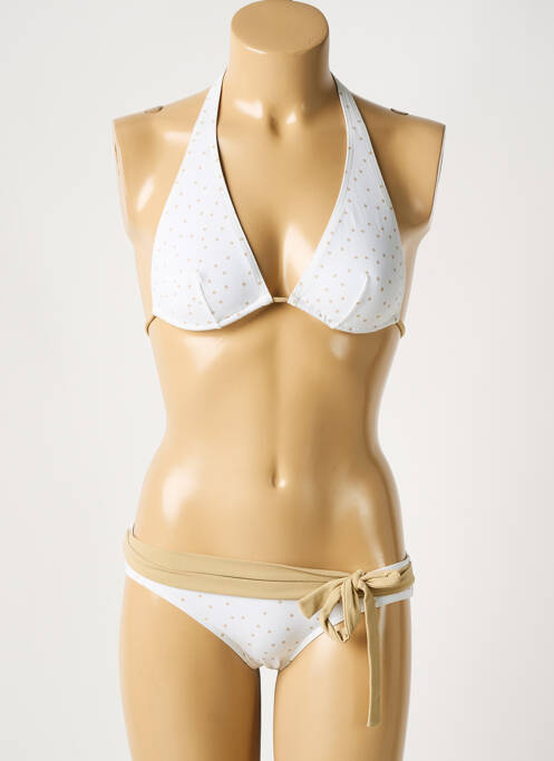 Costum de baie din două piese alb LAURA URBINATI femeie