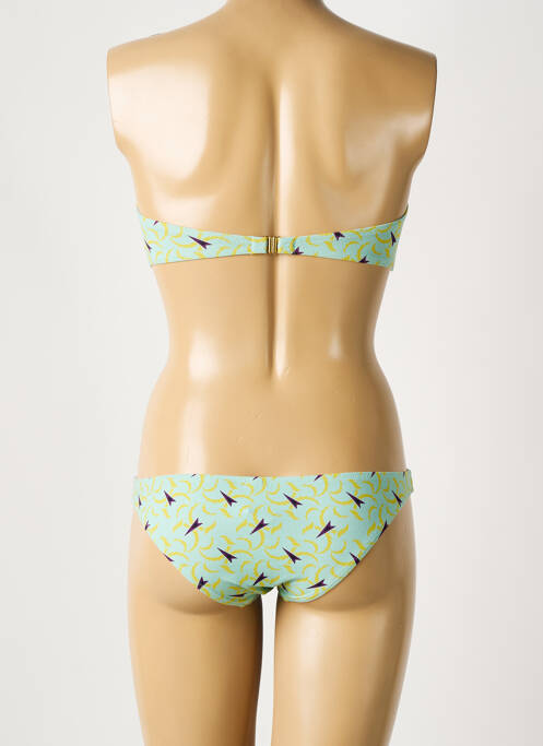 Costum de baie din două piese verde LAURA URBINATI femeie