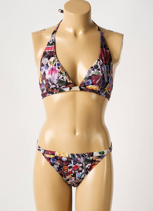 Costum de baie din două piese negru GALLIANO femeie