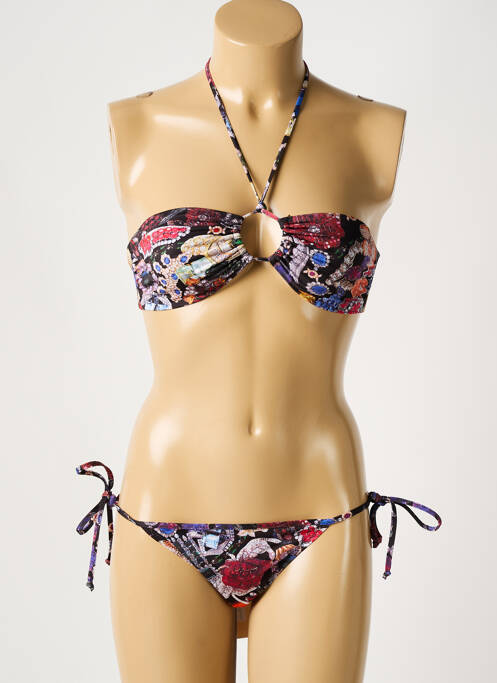 Costum de baie din două piese negru GALLIANO femeie