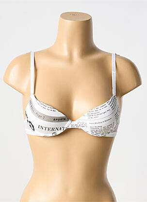 Sutien top sutien push-up top sutien push-up alb JOHN GALLIANO femeie