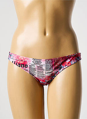 Chiloți de baie roz GALLIANO femeie