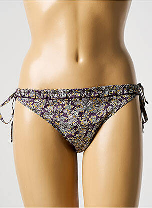 Chiloți de baie imprimeu floral bikini violet LAURA URBINATI femeie