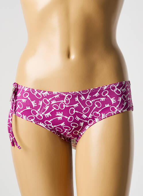 Chiloți de baie violet GALLIANO femeie