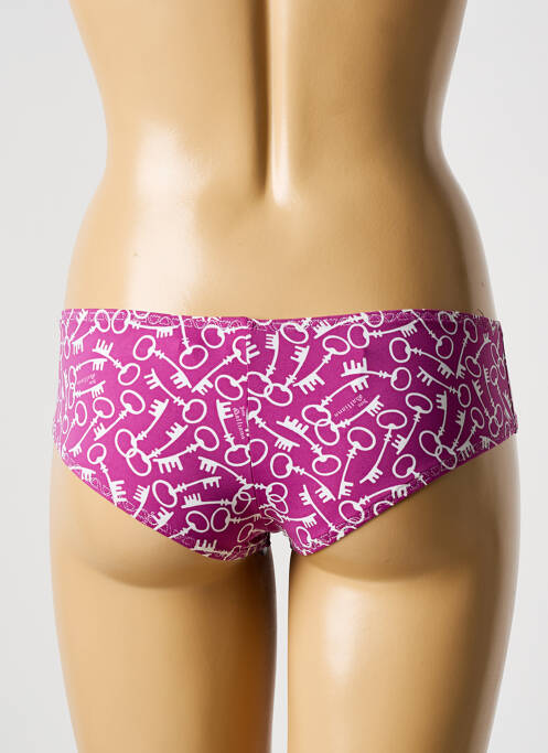 Chiloți de baie violet GALLIANO femeie