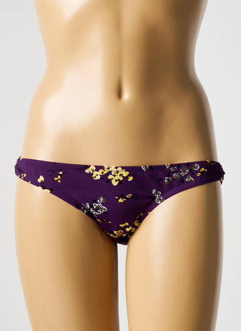 Chiloți de baie imprimeu floral chiloți violet LAURA URBINATI femme