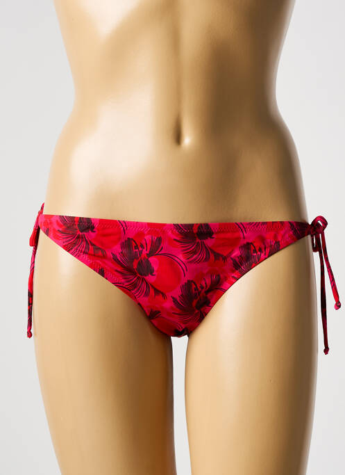 Chiloți de baie imprimeu floral bikini roșu LAURA URBINATI femme