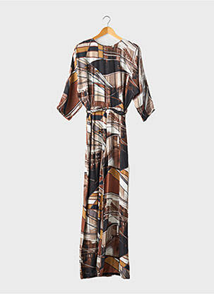 Salopetă-pantalon maro ELIZA femeie