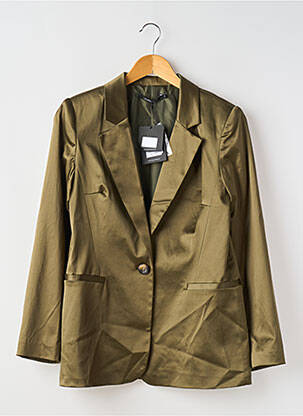 Sacou buzunare verde LAUREN VIDAL femeie