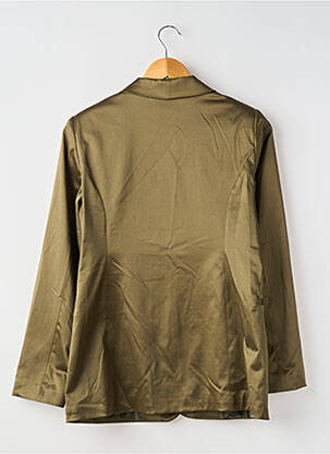 Sacou buzunare verde LAUREN VIDAL femeie
