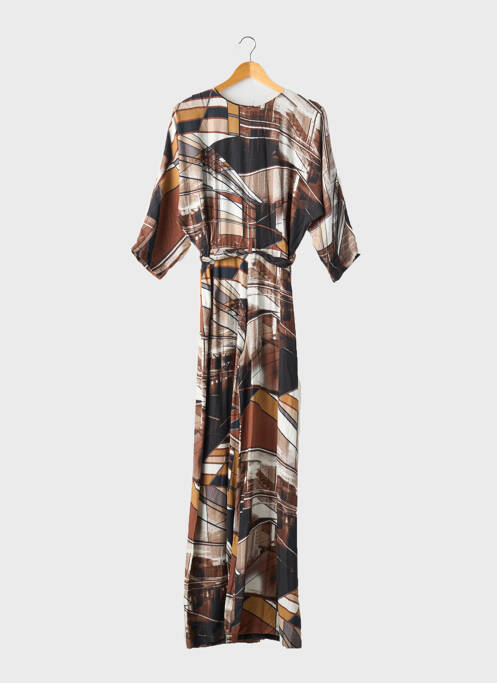 Salopetă-pantalon maro ELIZA femeie