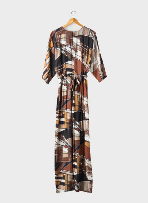 Salopetă-pantalon maro ELIZA femeie