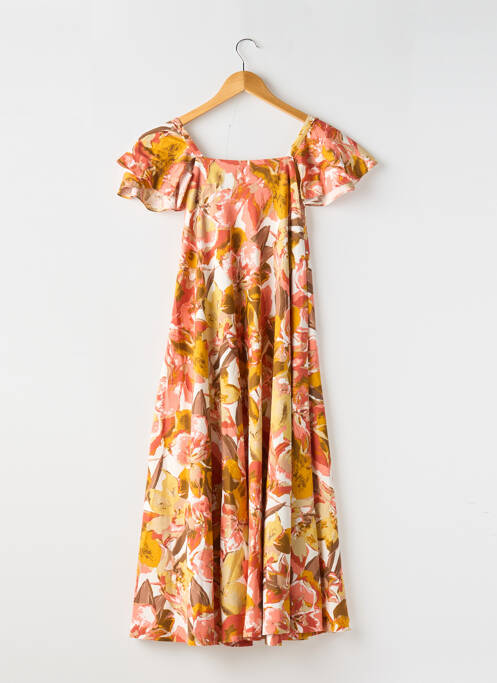 Rochie midi galben ELIZA femeie