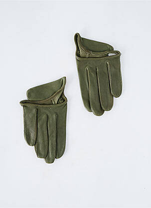 Mănuși verde MAISON FABRE femeie