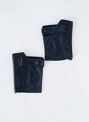 Mănuși fără degete albastru MAISON FABRE femeie