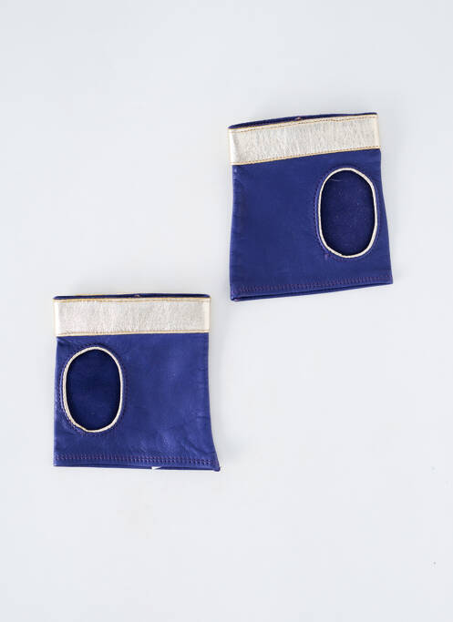 Mănuși fără degete albastru MAISON FABRE femeie