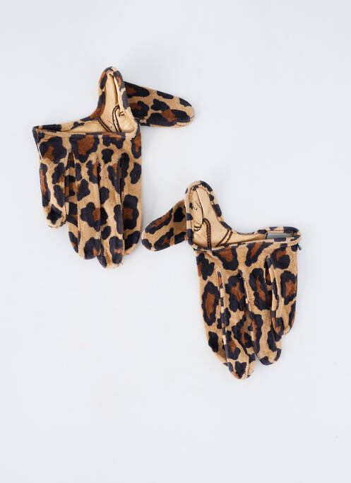 Mănuși maro MAISON FABRE femeie