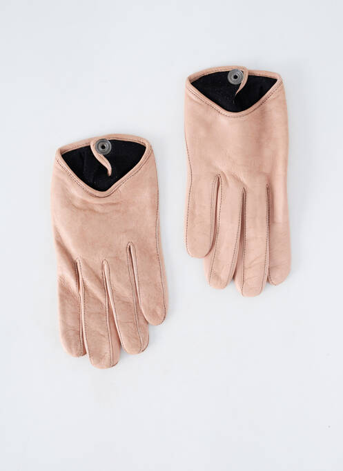 Mănuși bej MAISON FABRE femeie