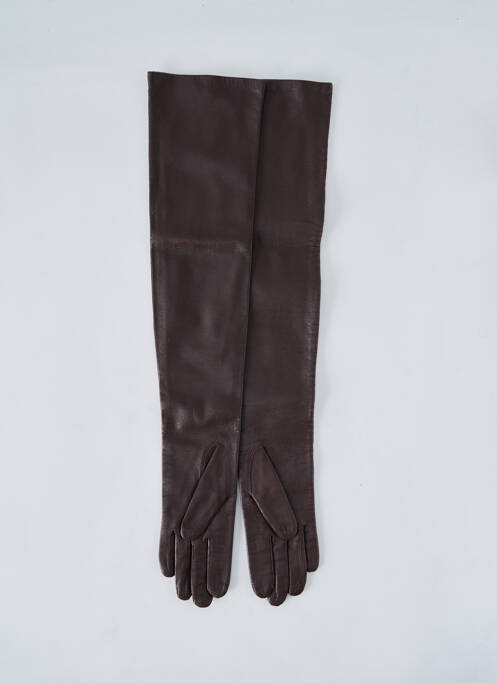Mănuși maro MAISON FABRE femeie