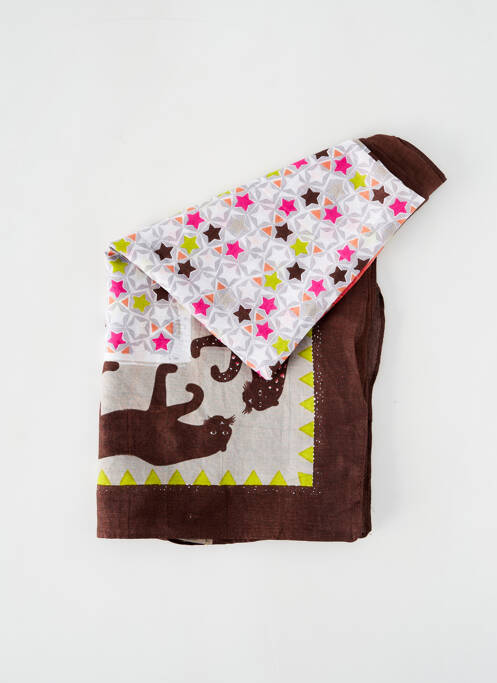 Eșarfă maro INOUI TOOSH femeie