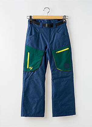 Pantalon drept buzunare albastru ZIENER copil
