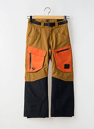 Pantalon drept buzunare maro ZIENER copil