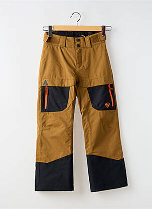 Pantalon drept buzunare maro ZIENER copil